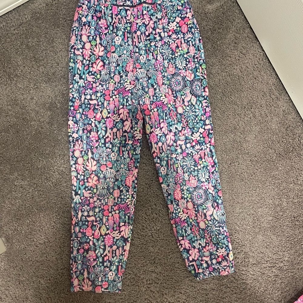 Lilly Pulitzer Multicolor Floral Pants